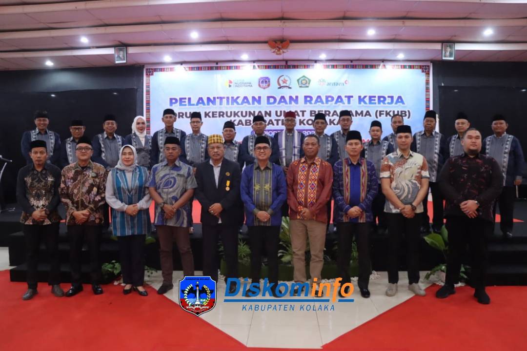 PELANTIKAN DAN RAPAT KERJA FKUB KABUPATEN KOLAKA PERIODE 2025–2030