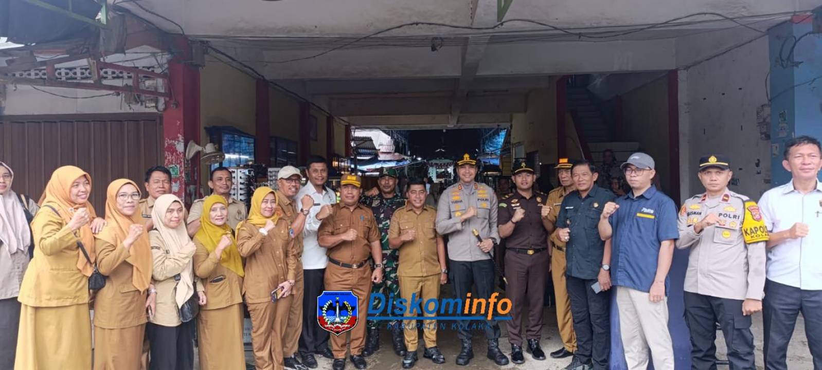 WAKIL BUPATI KOLAKA PIMPIN SIDAK PASAR JELANG HBKN NATAL 2025