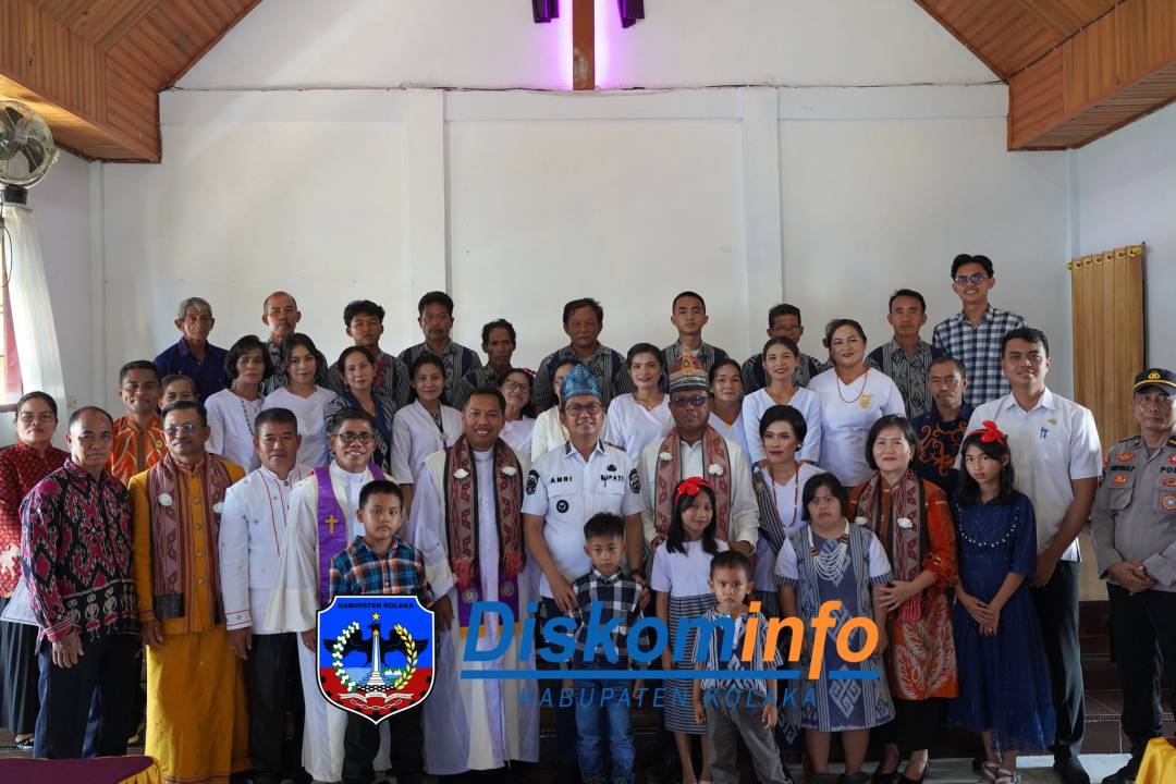 BUPATI KOLAKA HADIRI PERESMIAN GEDUNG GEREJA KIBAID JEMAAT POLENGA