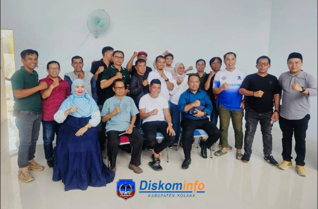 WAKIL BUPATI KOLAKA GELAR PERTEMUAN BERSAMA WARTAWAN BAHAS PEMANFAATAN GEDUNG WARTAWAN