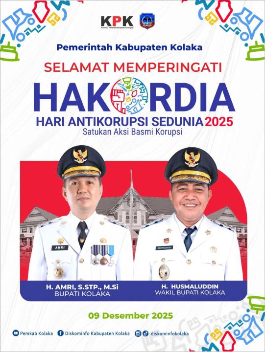Selamat Memperingati Harkordia Hari Anti Korupsi Sedunia 2025
