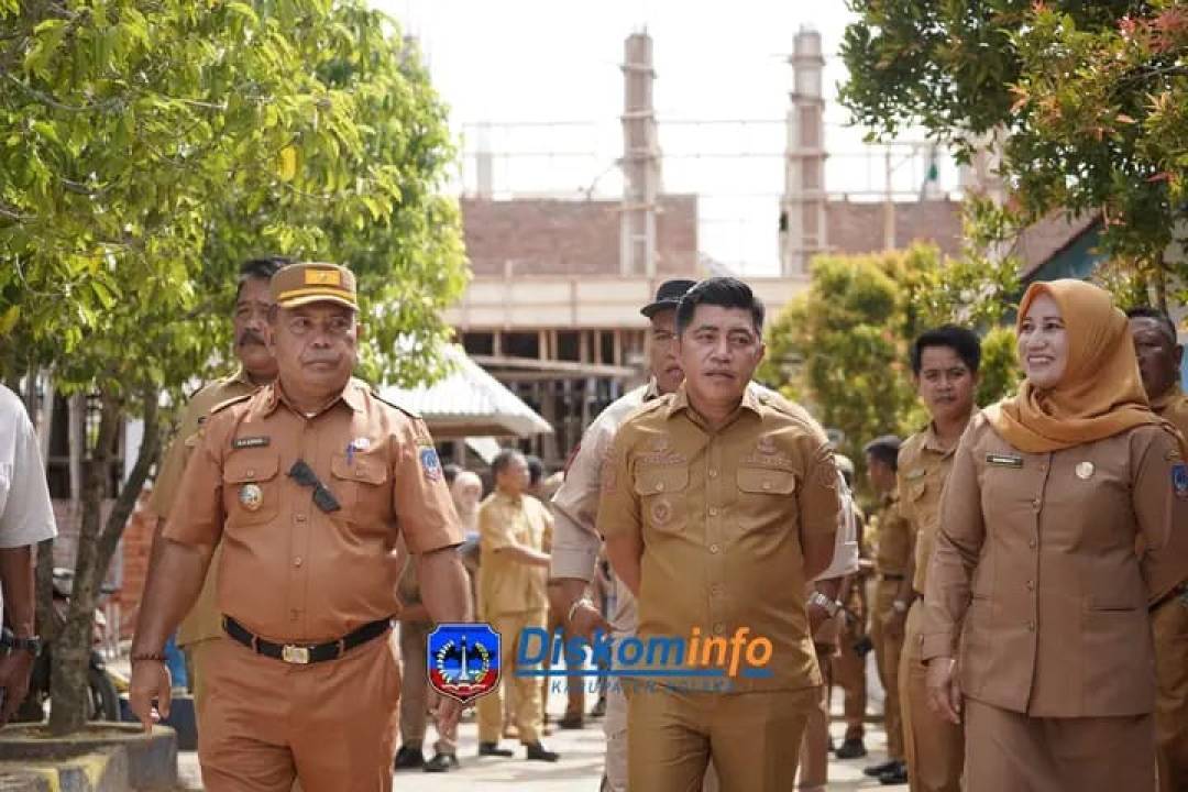 WAKIL BUPATI KOLAKA LAKUKAN MONEV PEMBANGUNAN DI KECAMATAN TANGGETADA