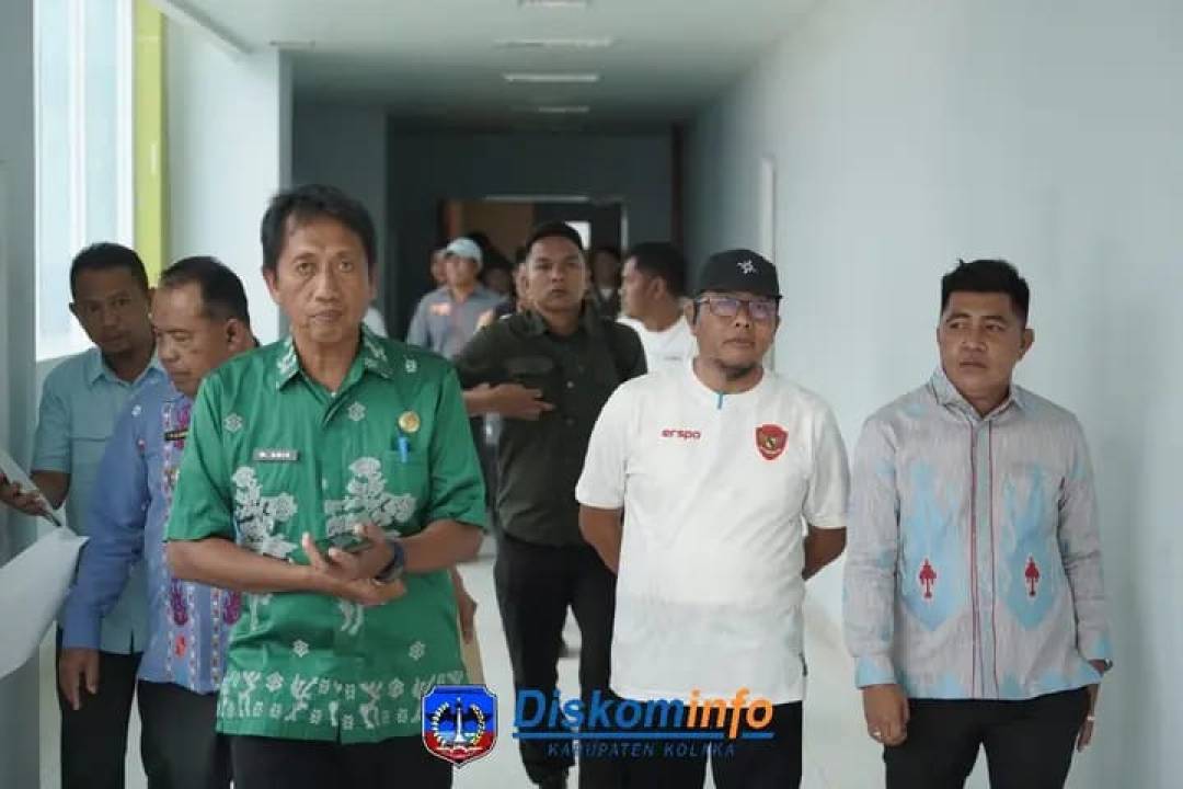 WAKIL BUPATI KOLAKA TINJAU LANGSUNG PELAKSANAAN MONEV DI RSUD BENYAMIN GULUH