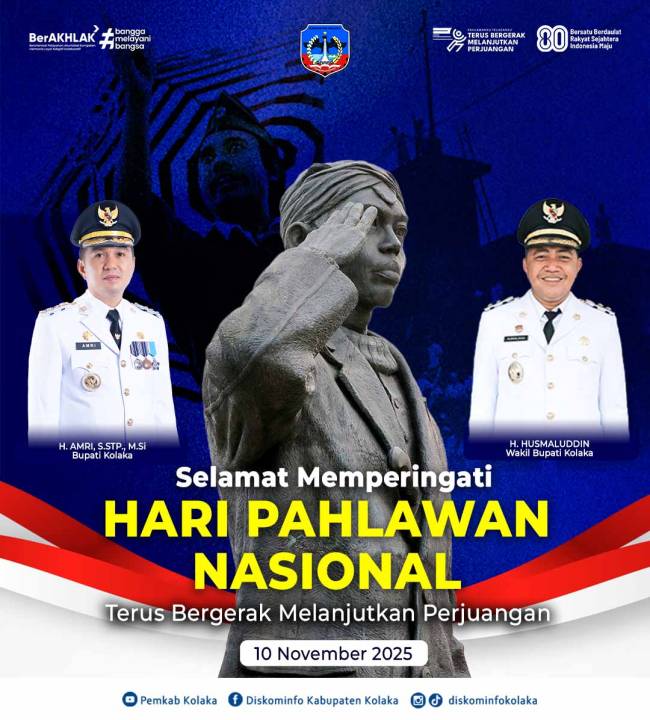 Selamat Hari Pahlawan Nasional (10 November 2025)